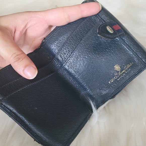 100% Authentic Gucci vintage web sherry line wallet - Picture 11 of 11